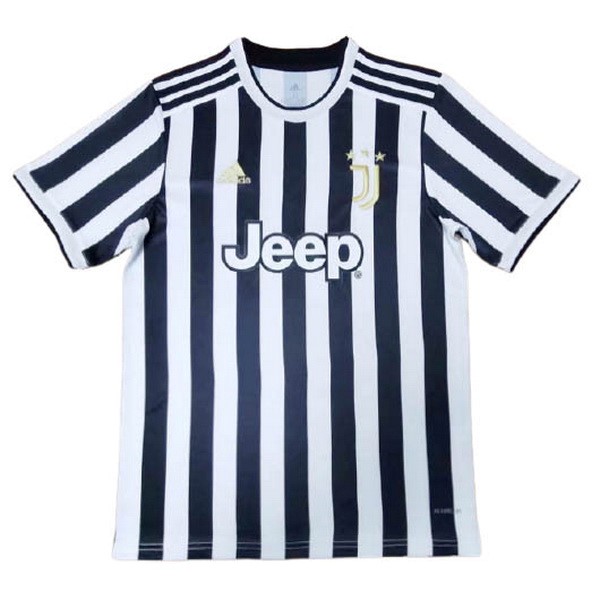 Tailandia Camiseta Juventus Concepto Primera equipo 2021-22 Blanco Negro